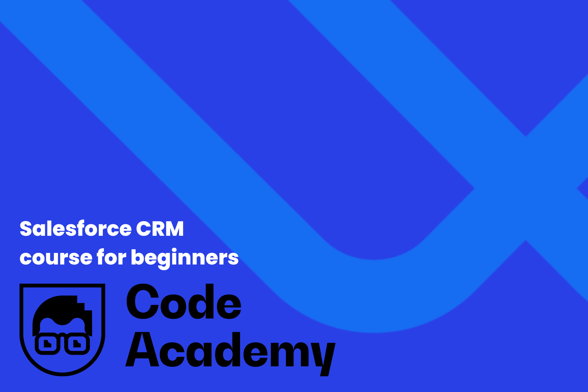 Bluelark CodeAcademy Salesforce CRM Course